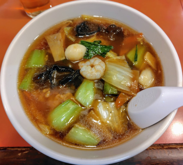 「広東麺 1000円」@丸吉飯店の写真
