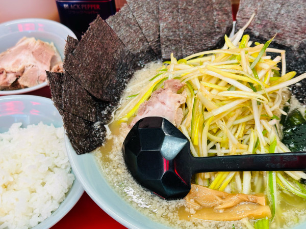 「ねぎラーメン 他 1,610円」@ニューラーメンショップ 扇橋店の写真