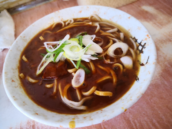 「カレーそば（400円）」@南天 本店の写真