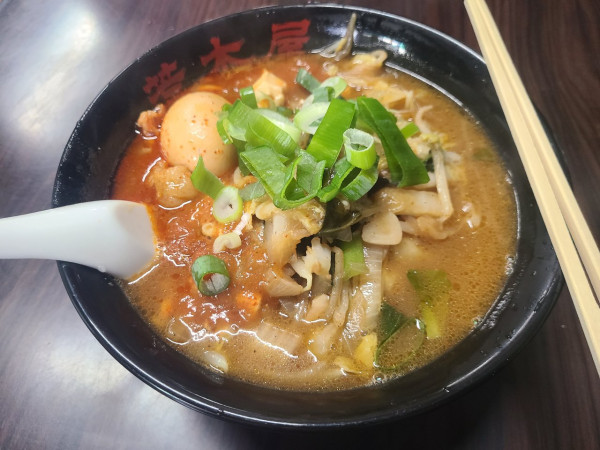 「味噌麻婆麺」@元祖旨辛系タンメン 荒木屋の写真
