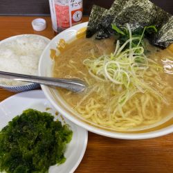 ラーメン・アオサノリ・ライス