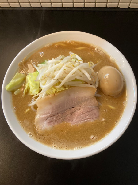 「みそらーめん　味玉入り」@ぼくのみそらーめんの写真