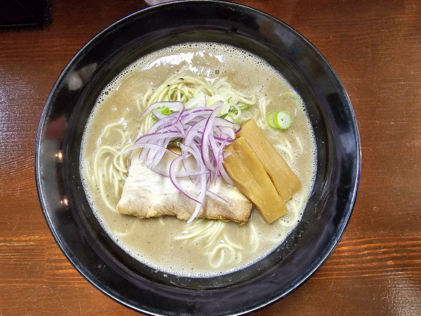 「【限定】にぼタージュらぁ麺　1000円」@麺屋コルトンの写真