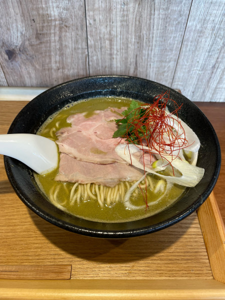 「限定 濃厚牡蠣蕎麦」@麺処 にぼし香 菊名店の写真