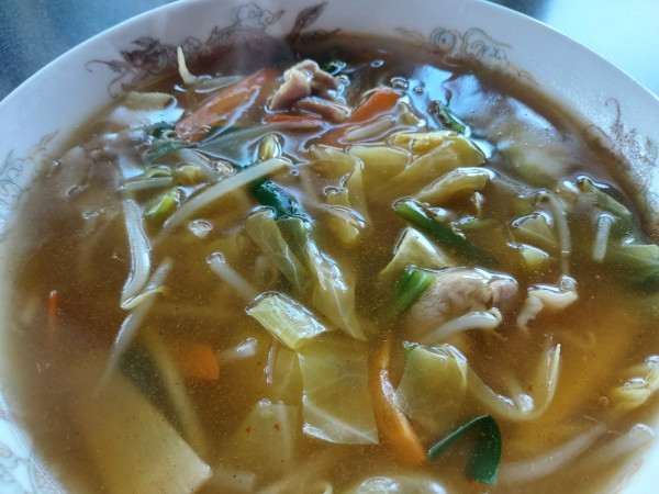 「カレーラーメン 660円」@信州の写真