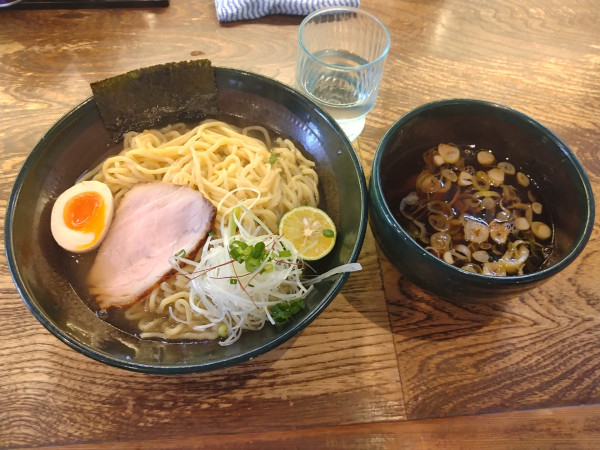 「昆布水つけ麺(並)¥1100-」@中華そば 麦家の写真