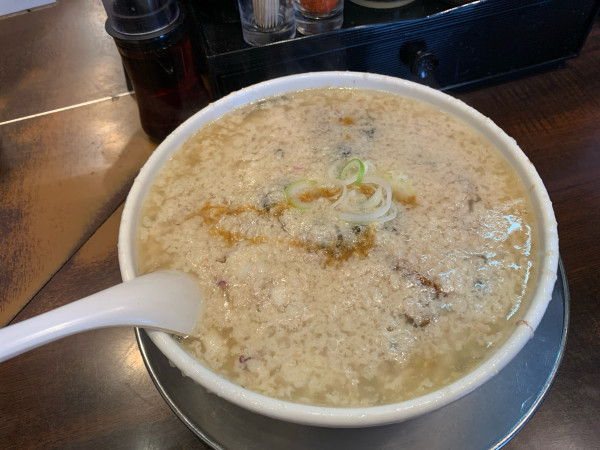 「中華そば＋鬼油」@らーめん潤 亀戸店の写真