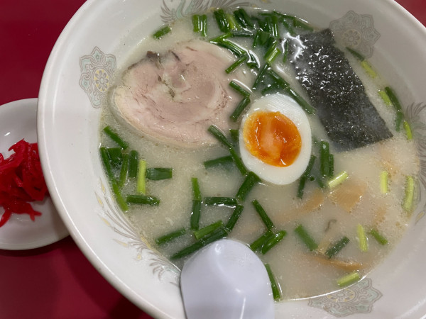 「塩とんこつラーメン：700円」@ラーメン 太郎の写真