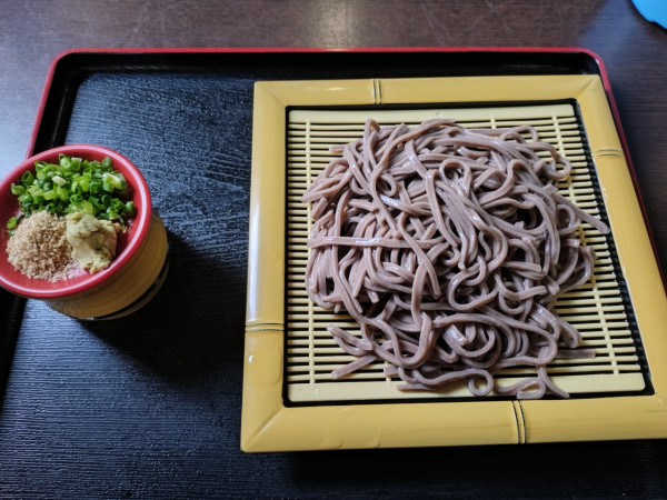 「ざるそば650円」@阿讃亭の写真