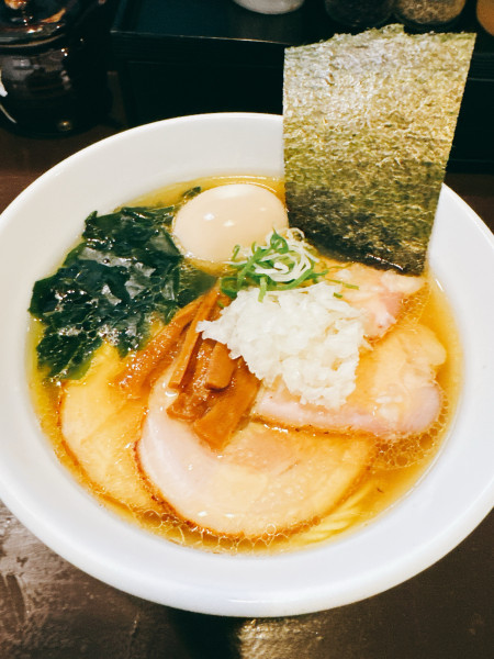 「特製八王子塩ラーメン」@中華そば 弥栄の写真