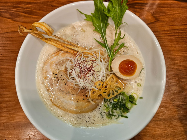 「豚だし」@ふじ門製麺の写真