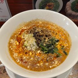 肉林濃厚担々麺　赤（辛口）