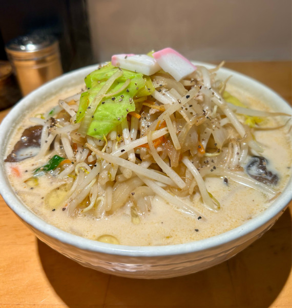 「濃厚タンメン 野菜大盛 もやし 1000+0+130円」@荻窪 武茂の写真