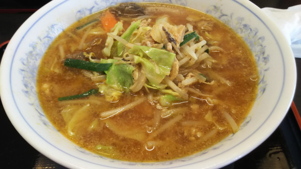 「味噌ラーメン」@万八らーめん 下北店の写真