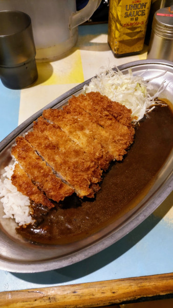 「ロースカツカレー」@カレー屋ジョニーの写真