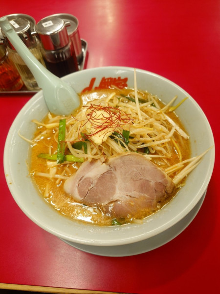 「特製もやし味噌󠄀ラーメン(味濃いめ)」@ラーメン山岡家 羽生店の写真