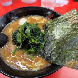 らーめん+ほうれんそう