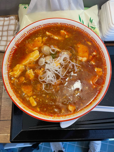 「麻婆あんかけラーメン(950円)」@禄やの写真