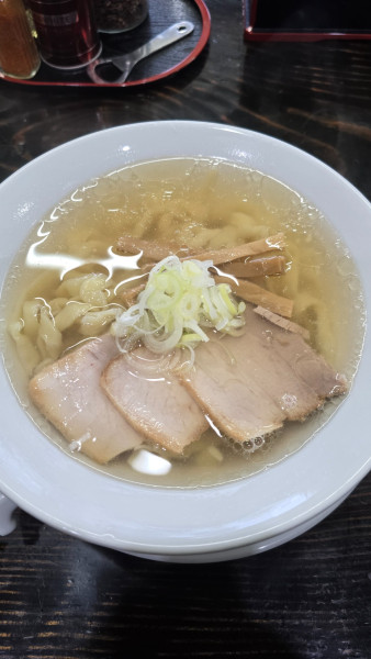 「会津山塩と帆立のらぁ麺 900円」@うえんで 山鹿店の写真