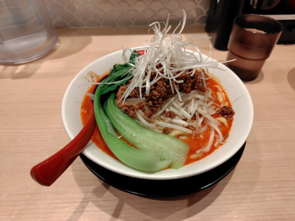 「辛担々麺¥1050」@味噌麺処 花道庵 川崎平間店の写真