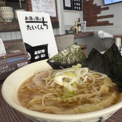 中華そば　のりトッピング