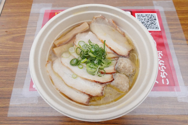 「自家製麺竜葵 日本三大地鶏極上塩らぁ麺」@名古屋ラーメンまつり2025の写真