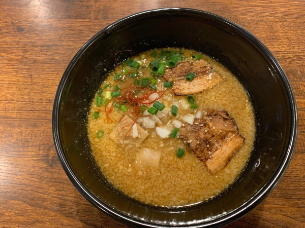 「味噌ラーメン赤（冬季限定）」@麺屋いっちょう 東海店の写真