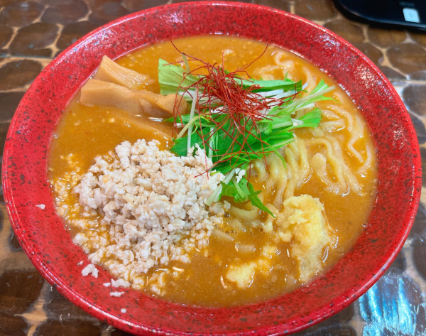 「旨辛鶏白湯（1080円）」@つけめん・らーめん活龍 本店の写真