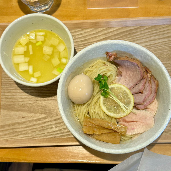 「特製昆布水つけ麺塩」@Hamano Comugiの写真