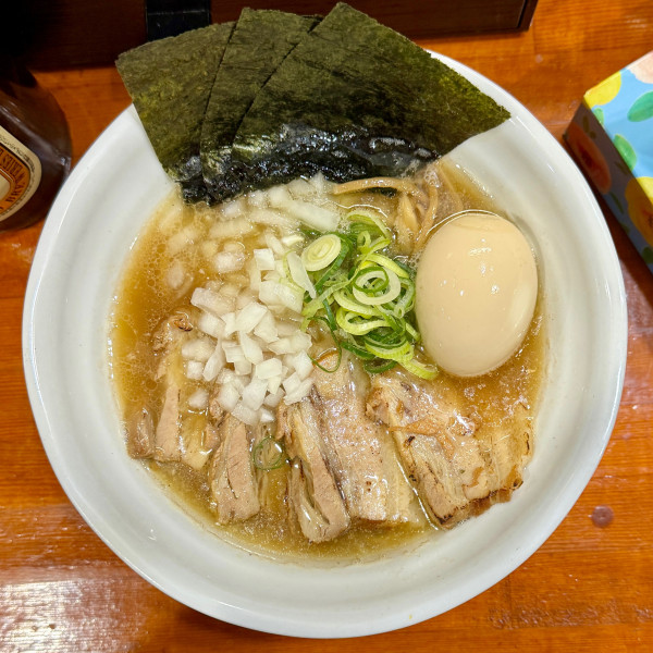 「特製煮干し中華そば」@麺屋 銀星 穴守稲荷店の写真