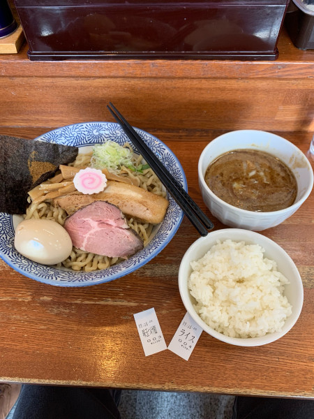 「味玉つけ麺」@らー麺 たまや零式の写真