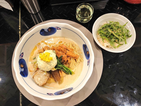 「【限定】キンキと白みそ！！、など」@トーキョーニューミクスチャーヌードル 八咫烏 CHIKARABOの写真