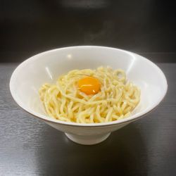 純白釜玉まぜそば