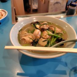 牡蠣ラーメン(塩)¥1350