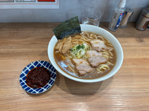 「らーめん（920）大盛（150）辛味（150）」@ら～めん つけ麺 幸加の写真