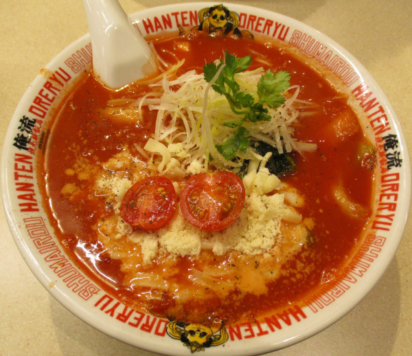 「トマト麺　980円」@俺流焼売楼飯店 代々木飯店の写真