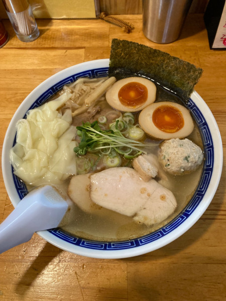 「スペシャルらーめん」@地鶏らーめん 花道の写真