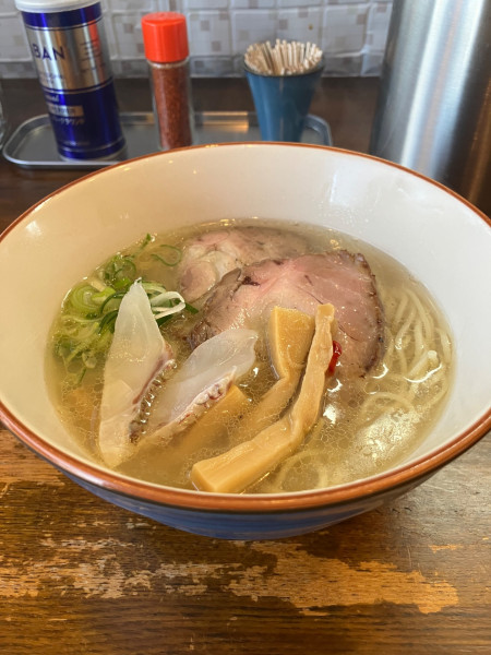 「あら焚き中華そば 塩 900円」@中華そば GO.TO.KU ~仁~の写真