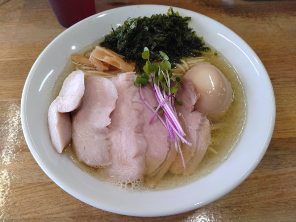 「特製しじみ蕎麦(塩)¥1320-」@しじみ中華蕎麦 イツ花の写真