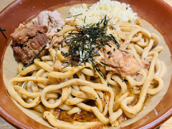 「汁なし 大 500g 1,200円」@MEN YARD FIGHTの写真