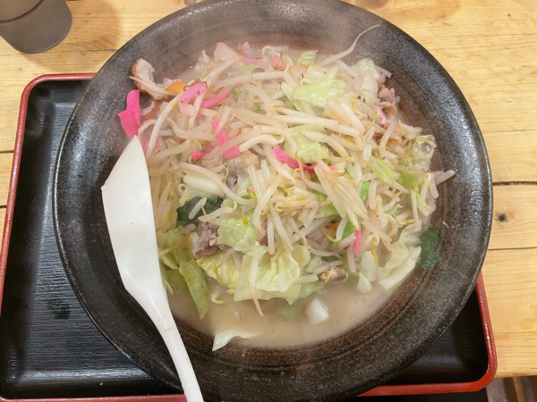 「長崎ちゃんぽん野菜大盛り」@神宮前 博多ラーメン ほんじんの写真