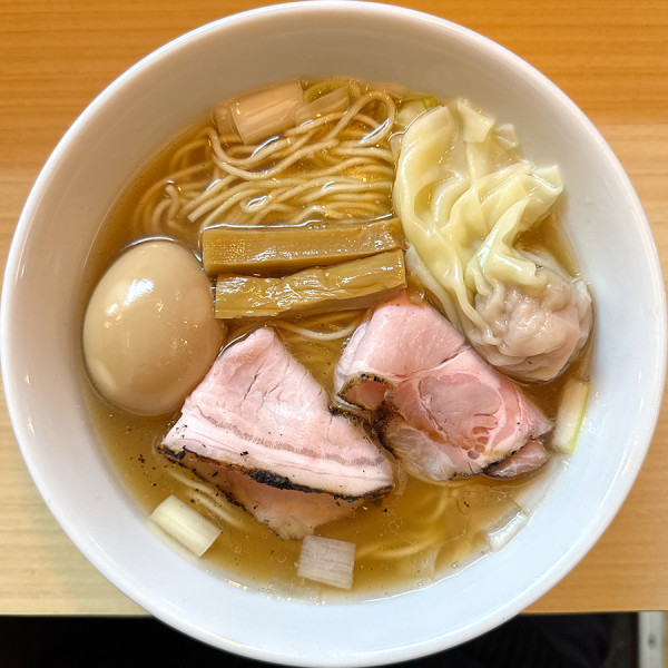 「特製魚介塩ラーメン」@麺堂にしき 池袋西口店の写真