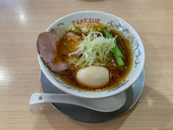「だし味玉醤油あっさり1,030円」@ラーメン専科 竹末食堂の写真