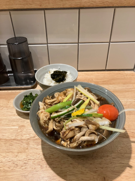 「きのこ南蛮」@だしと麺 遊泳の写真