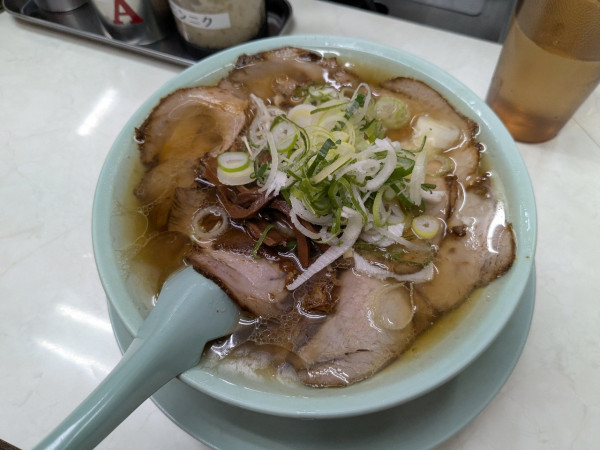 「中華そば750円」@ニューともちんラーメンの写真