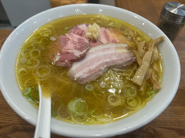 「細麺　塩」@のスたの写真