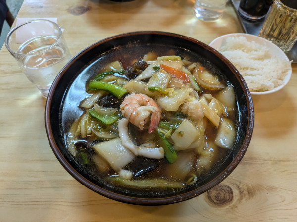 「海賊らーめん大盛　1100円」@味のラーメン 海賊の写真