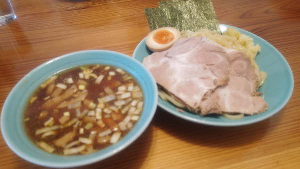 「特つけそば１０００円＆餃子」@つけそば 麺吉の写真