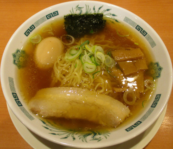 「味玉中華そば　540円」@日高屋 大塚北口駅前店の写真