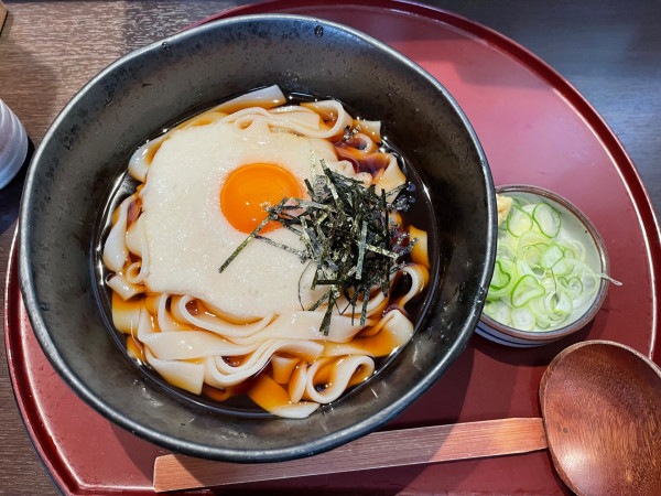 「とろろきしめん　￥１０９０」@和食麺処 サガミ 大府店の写真